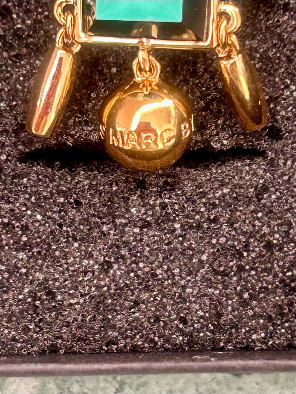 Marc by Marc Jacobs Stacked Figure Block
Ring - Dusty Jade Green - NWT Size 7 - Picture 4 of 13